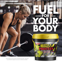 Load image into Gallery viewer, Muscle Protein in Bucket - 100% Whey   12 LB