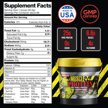 Load image into Gallery viewer, Muscle Protein in Bucket - 100% Whey   12 LB