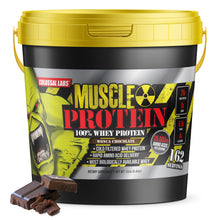 Load image into Gallery viewer, Muscle Protein in Bucket - 100% Whey   12 LB
