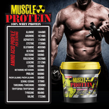 Load image into Gallery viewer, Muscle Protein in Bucket - 100% Whey   12 LB
