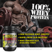 Load image into Gallery viewer, Muscle Protein - 100% Whey  5LB
